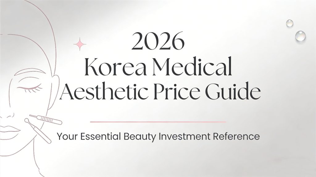 Daftar Harga Layanan Kecantikan Medis Korea Tahun 2026 (Panduan Lengkap) | Harga Terbaru & Tips Penting缩略图
